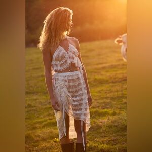 For Love & Lemons Romy Set — Size Small — NWT 🌸✨ Top + Skirt Set